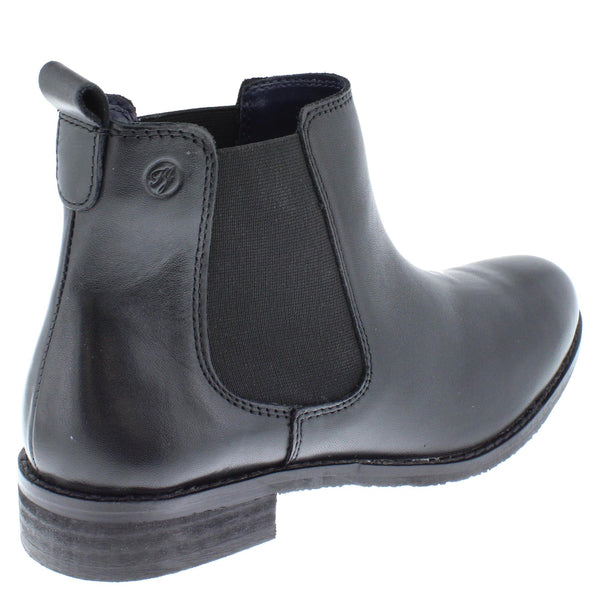 Frank James Aintree Ladies Leather Pull On Chelsea Boots