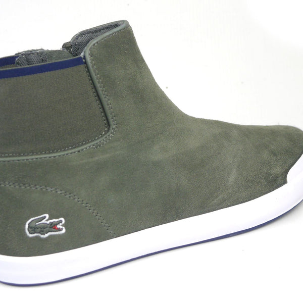 Lacoste Lancelle Chelsea 416 Suede Zip Casual Ankle Ladies Boots