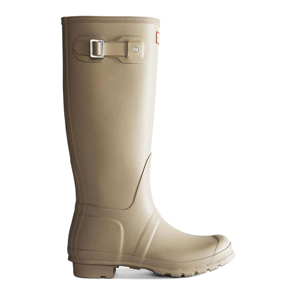 Womens Hunter Original Tall Winter Snow Rain Wellington Boots Skimming Stone