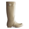 Womens Hunter Original Tall Winter Snow Rain Wellington Boots Skimming Stone