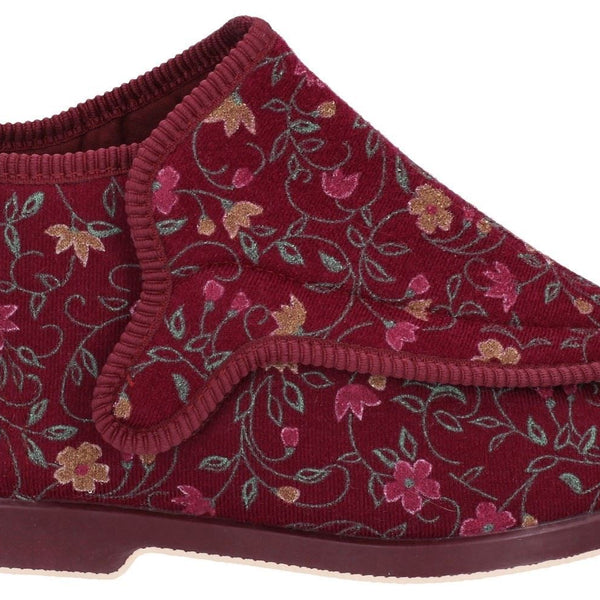 GBS Rhona Ladies Extra Wide Fit Slippers