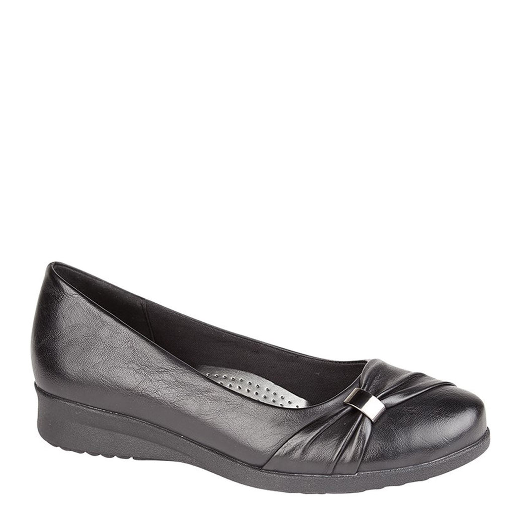 Boulevard L 769 Sash Vamp Wedge Casual Shoes