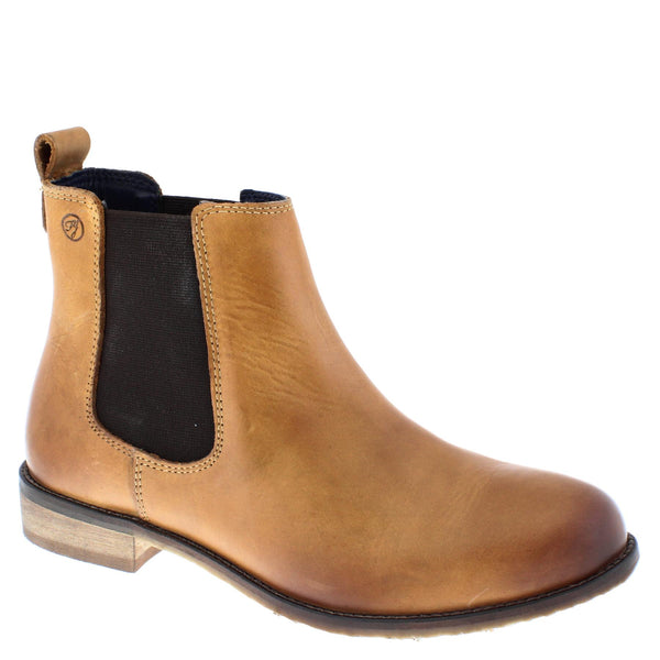 Frank James Aintree Ladies Leather Pull On Chelsea Boots