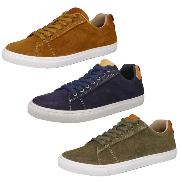 Romford Suede Smart Casual Lace Up Trainers