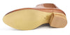 Frank James York Womans Pointed Leather Chelsea Pull On Ankle Heel Boots