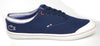 Lacoste Manville Tennis AP SRM Mens Canvas Shoes Navy Blue Trainers
