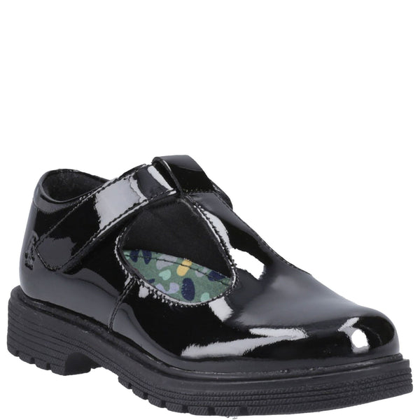 Hush Puppies Gracie Girls' Junior Patent School Shoes