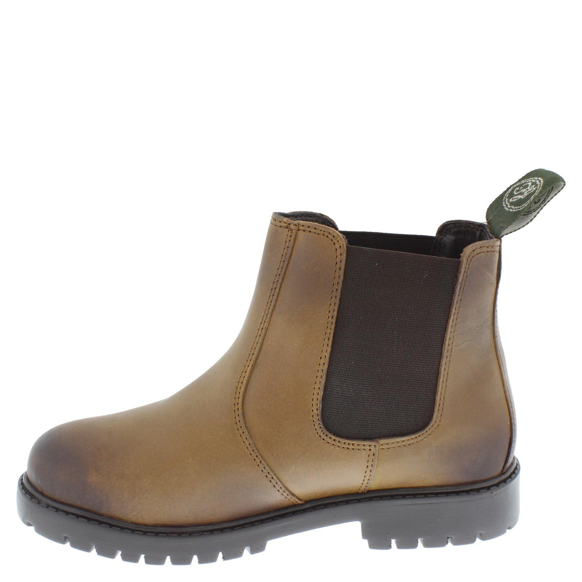 Frank James Rutland Boys Girls Infant Junior Leather Chelsea Dealer Boots