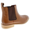 Frank James Bromley Leather Ankle Chelsea Pull On Mens Boots