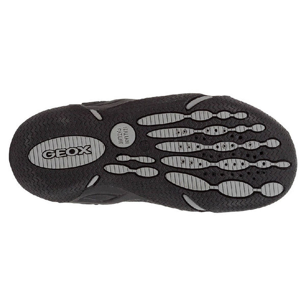 Geox Boys School Black J Wader A Touch Fastening Shoes