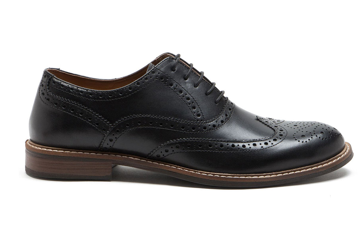 Thomas Crick Cardew Wingtip Mens Leather Brogue Lace Up Formal Shoes