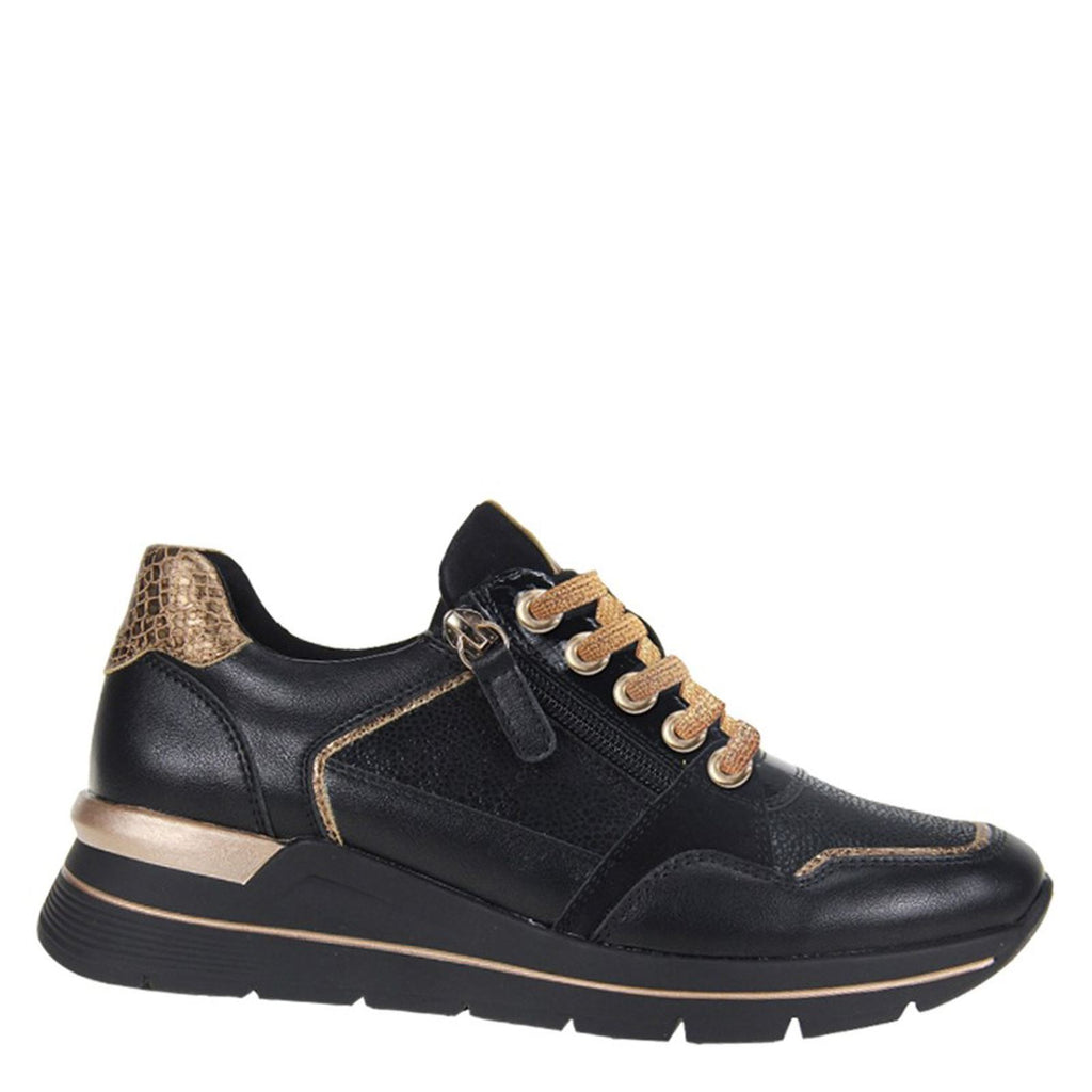 Cipriata Clelia Ladies Zip Wedge Glamour Trainers