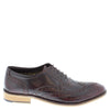 Herbert Frank Enfield Mens Leather Lace Up Wingtip Formal Gatsby Evening Brogue Shoes