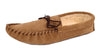 Coopers Suede Fleece Lined Soft Sole Mens Moccasin Slippers Made In England