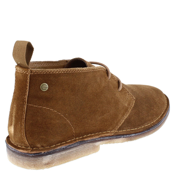 HX London Sahara Men's Chukka Suede Desert Boots