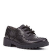 Geox Casey Girls'  Leather Lace Up Brogue School Shoes