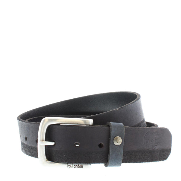 HX London Silicon Men's Leather with Suede Belt