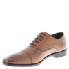 Thomas Crick Men's Leather Lace Up Oxford Cap Shoes