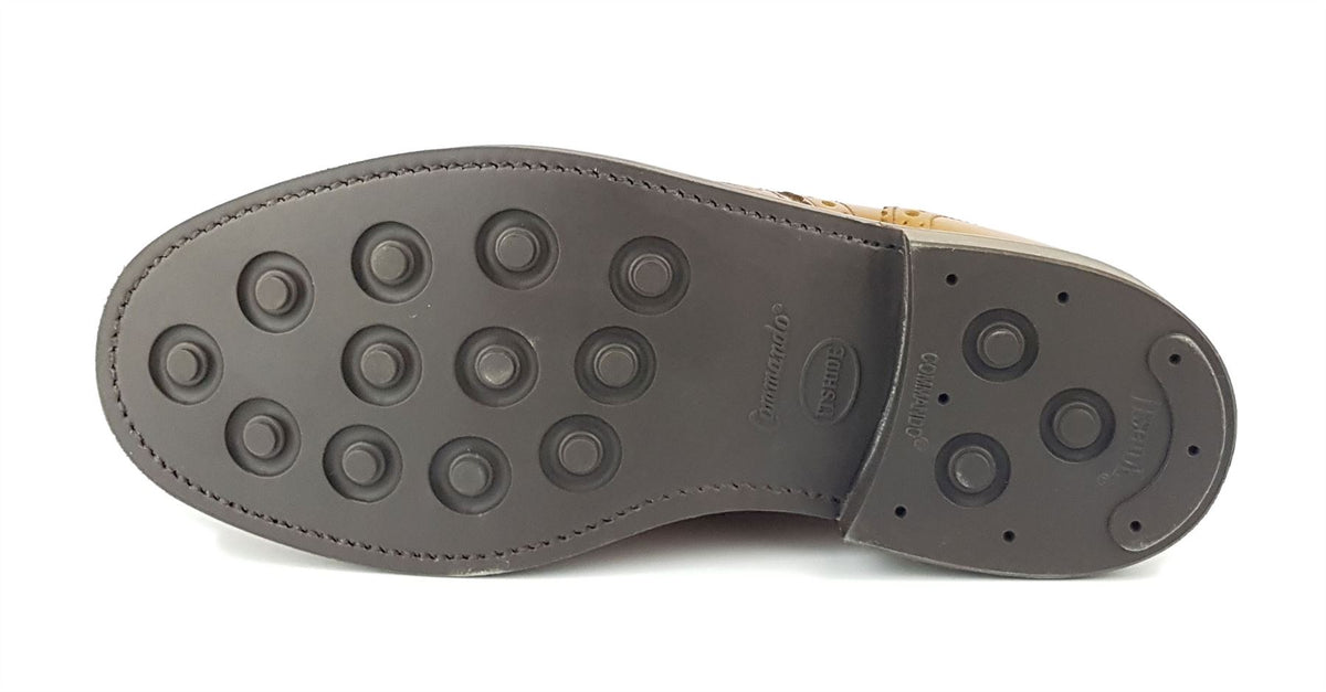 Horrel Charles Horrel England CH2010 Brogue Leather Welted Lace Mens Commando ...
