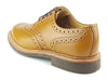 Charles Horrel England CH2010 Brogue Leather Welted Lace Mens Commando Shoes