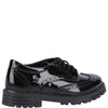 Hush Puppies Maxine Girls' Junior Patent Lace Up School Shoes