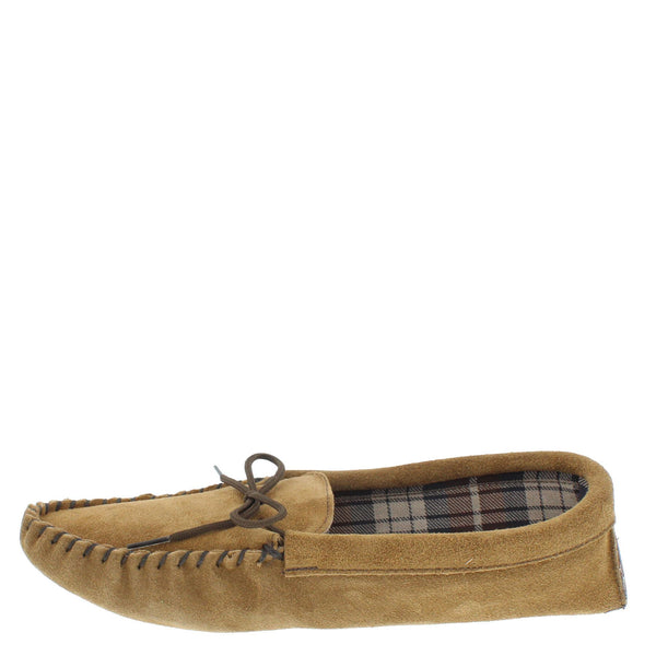 Frank James Suede Softsole Moccasin Slippers