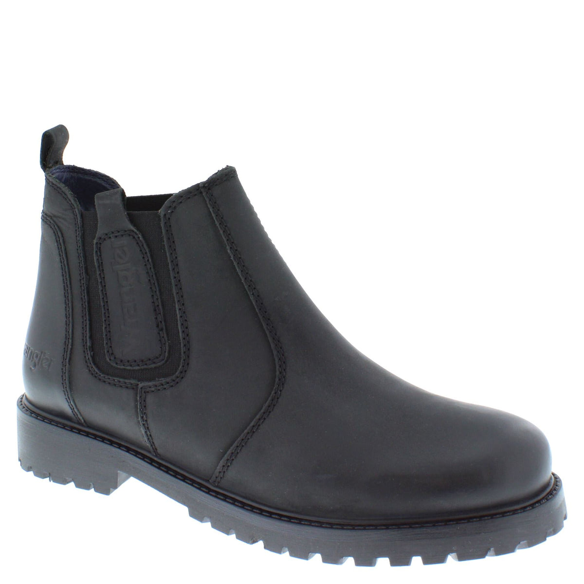 Wrangler Yuma Chelsea Ankle Leather Pull On Mens Boots