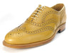 Charles Horrel England CH2006 Welted Cambridge Wingtip Tan Brogue Shoes