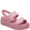 Crocs Brooklyn Women's Woven Low Wedge Sandals
