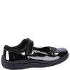 Hush Puppies Christina Girls' Patent Junior School Shoes