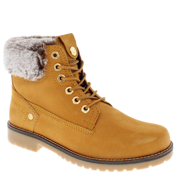 Wrangler Alaska Womens Warm Fleece Ankle Lace Boots