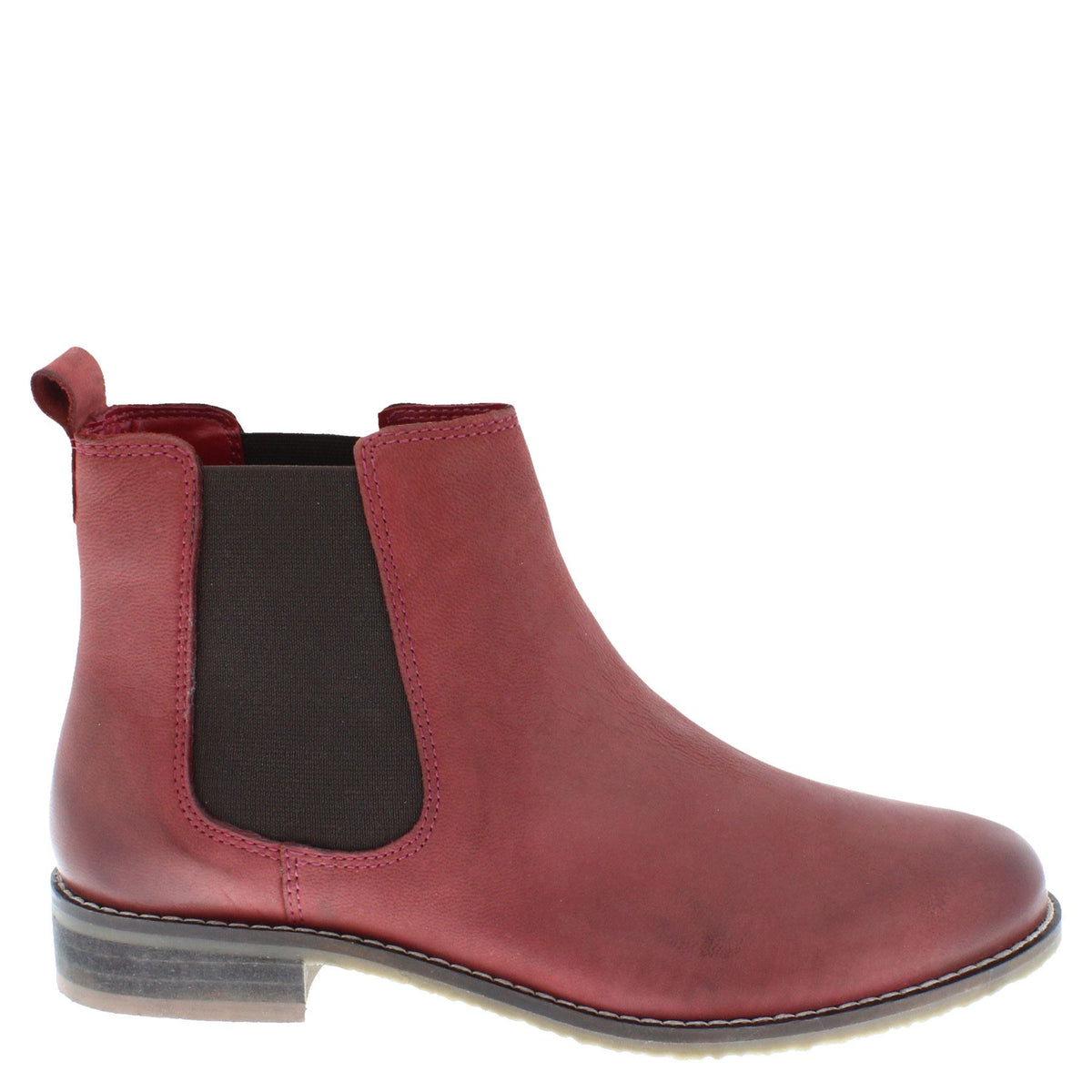 Frank James Aintree Ladies Leather Nubuck Chelsea Pull On Boots