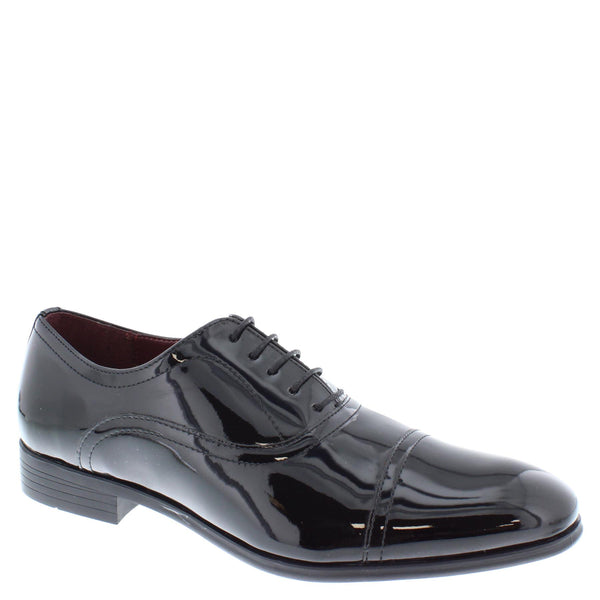 Thomas Crick Men's Patent Lace Up Dress Shoes