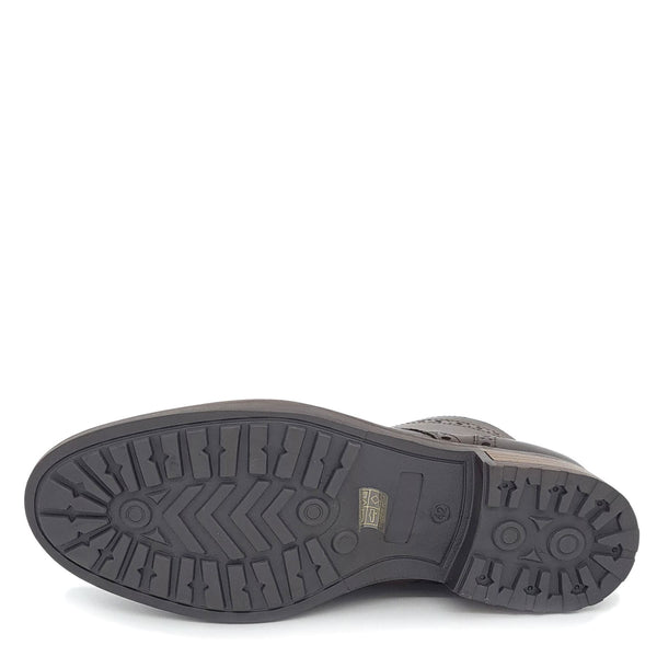Kingston Brogue Lace Up Leather Boots