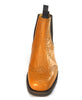 Charles Horrel England CH2001 Welted Brogue Chelsea Tan Mustang Dealer Boots