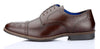 Thomas Crick Claydon Mens Leather Lace Up Brogue Formal Shoes