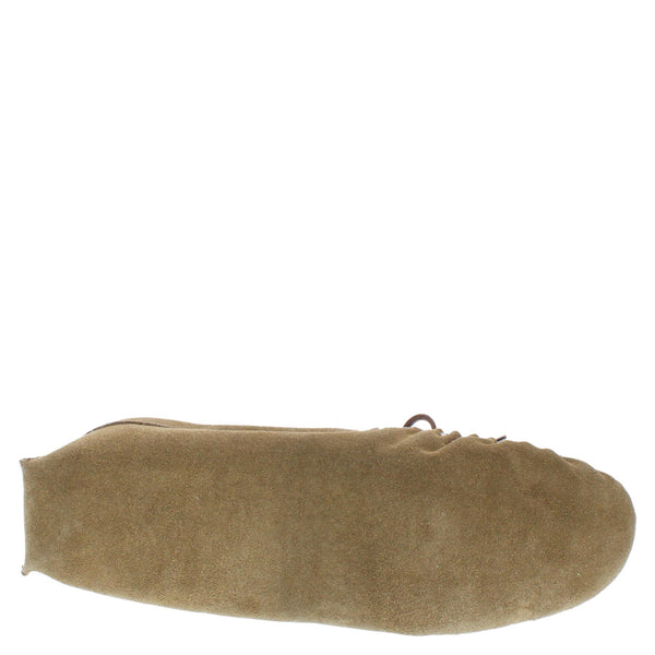Coopers Suede Fleece Lined Soft Sole Mens Moccasin Slippers Made In England