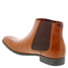 Clarks Gilmore G Fit Smart Tan Leather Brogue Chelsea Boot