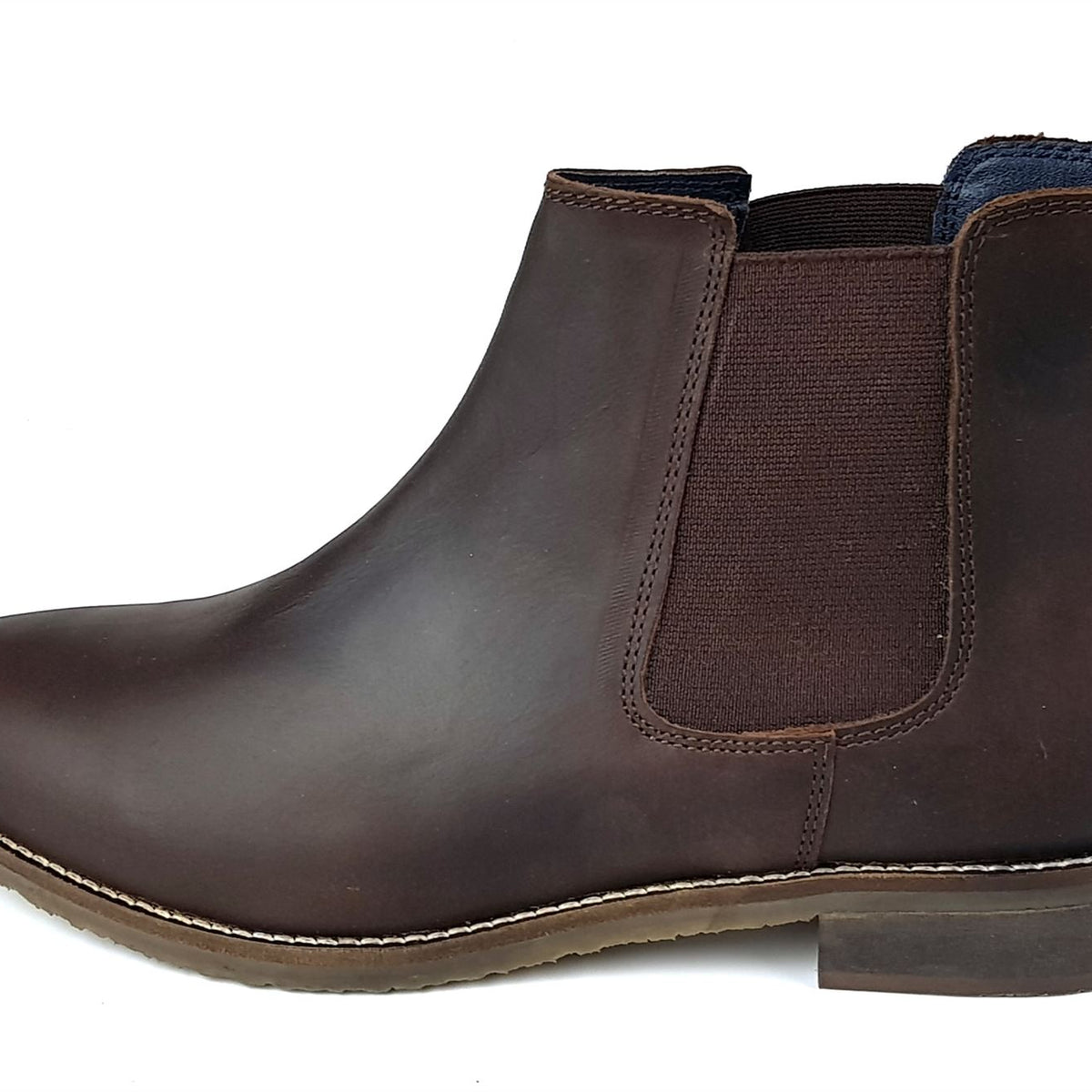 Frank James Aintree Ladies Leather Pull On Chelsea Boots