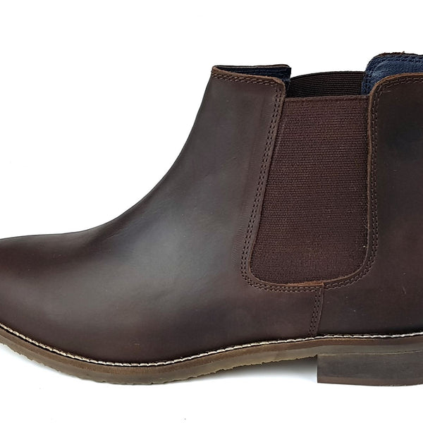 Frank James Aintree Ladies Leather Pull On Chelsea Boots