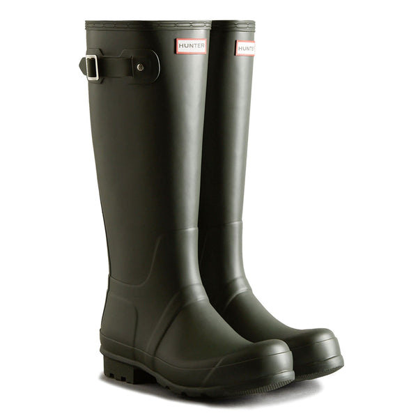 Mens Hunter Original Tall Winter Snow Rain Wellington Boots Olive or Blue