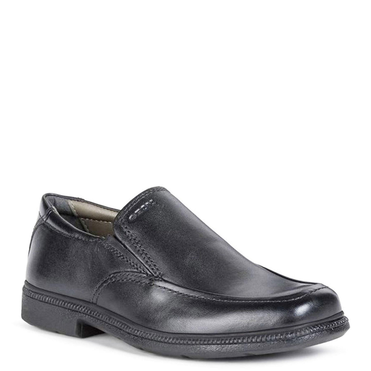 Geox Federico Boys' Slip On Leather School Shoes