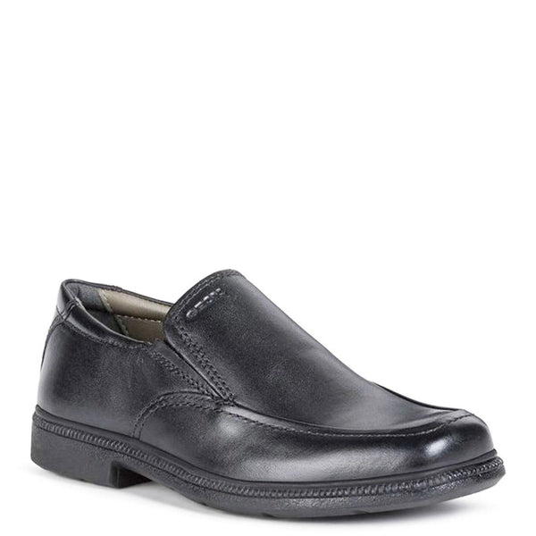 Geox Federico Boys' Slip On Leather School Shoes