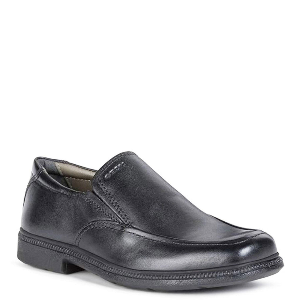 Geox Federico Boys' Slip On Leather School Shoes