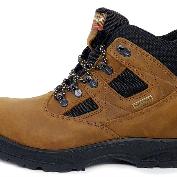 Cofra Toronto Brown Gore-Tex S3 Safety Brown Leather Work Boots