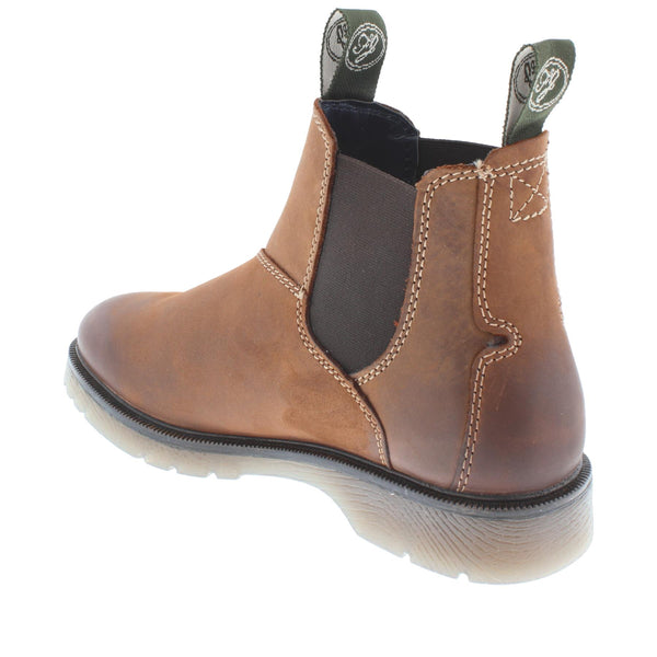 Frank James Dartmouth Leather Chelsea Dealer Boots