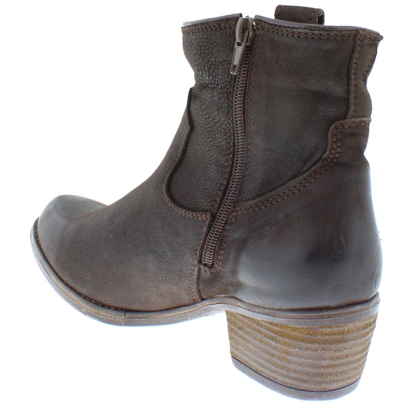 Wrangler Carson Ring Leather Ladies Chelsea Ankle Zip Boots