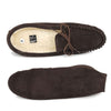 Coopers Suede Fleece Lined Soft Sole Mens Moccasin Slippers Made In England