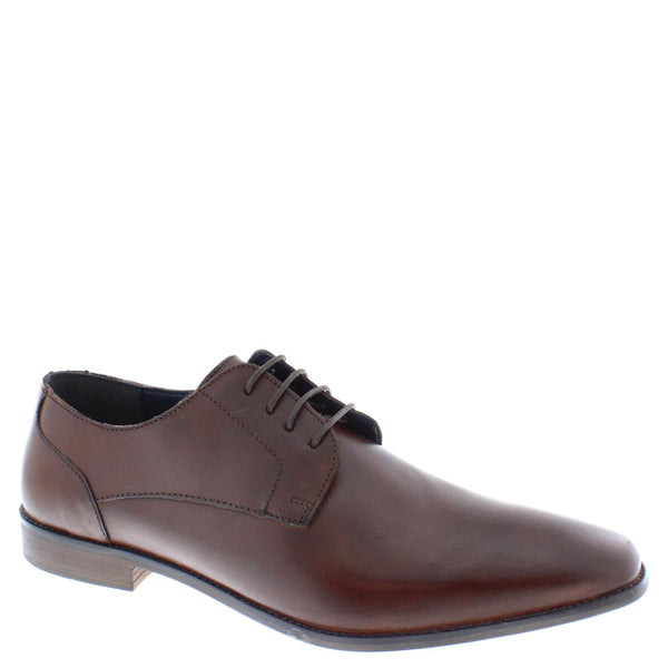Thomas Crick Men's Leather Lace Up Derby Shoes