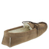 Coopers Suede Fleece Lined Soft Sole Mens Moccasin Slippers Made In England